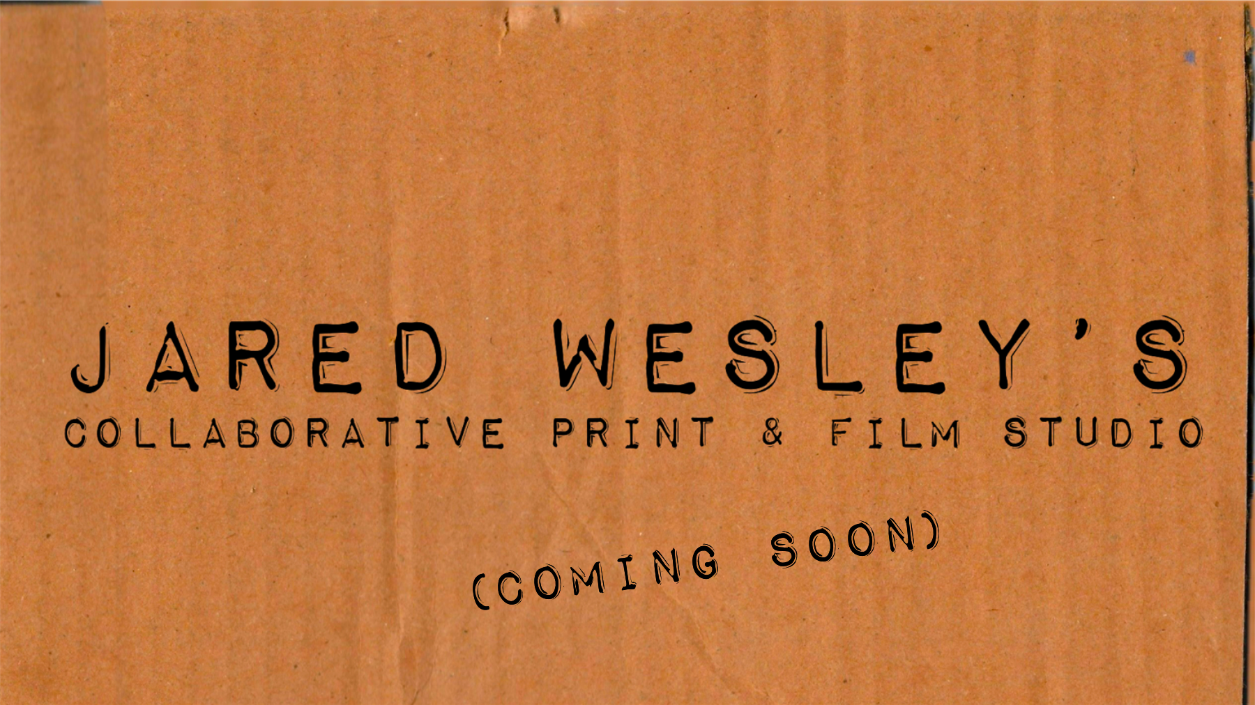 Jared Wesley’s Collaborative Print & Film Studio